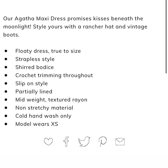 Fortunate one Agatha Maxi Dress Mocha NWT L - Picture 5 of 5